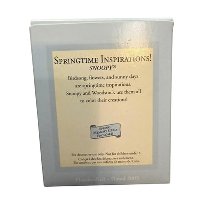 2005 Springtime Inspirations! Hallmark Ornament (Snoopy) QEO8255 Image6