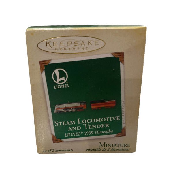 2005 Steam Locomotive and Tender Hallmark Ornament (Lionel) QXM2075