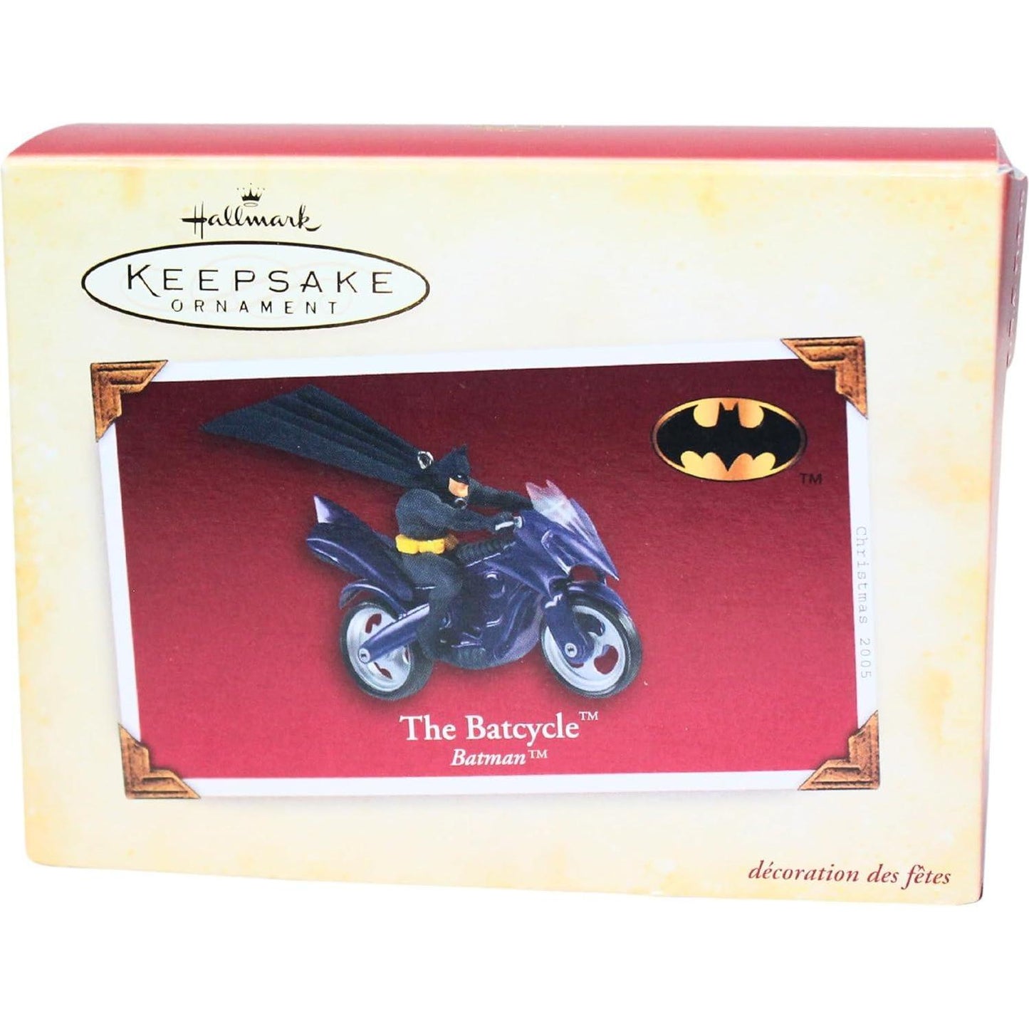 2005 The Batcycle Hallmark Ornament (Batman) QXI8902