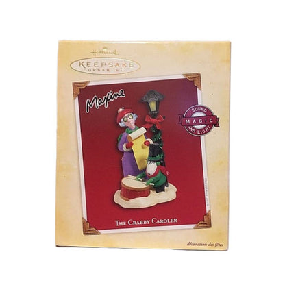 2005 The Crabby Caroler Hallmark Ornament (Maxine) QLX7592