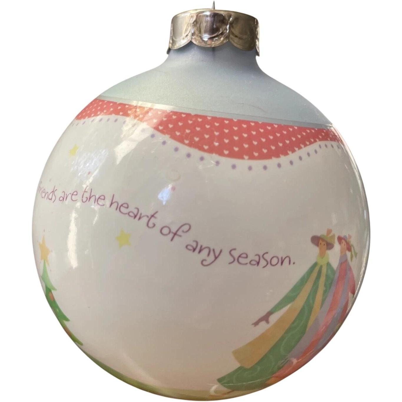 2005 The Heart of the Season Hallmark Ornament (Ball) QXG4645