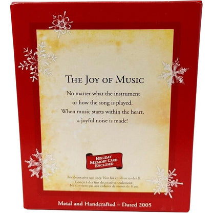 2005 The Joy of Music Hallmark Ornament (Music) QXG4322