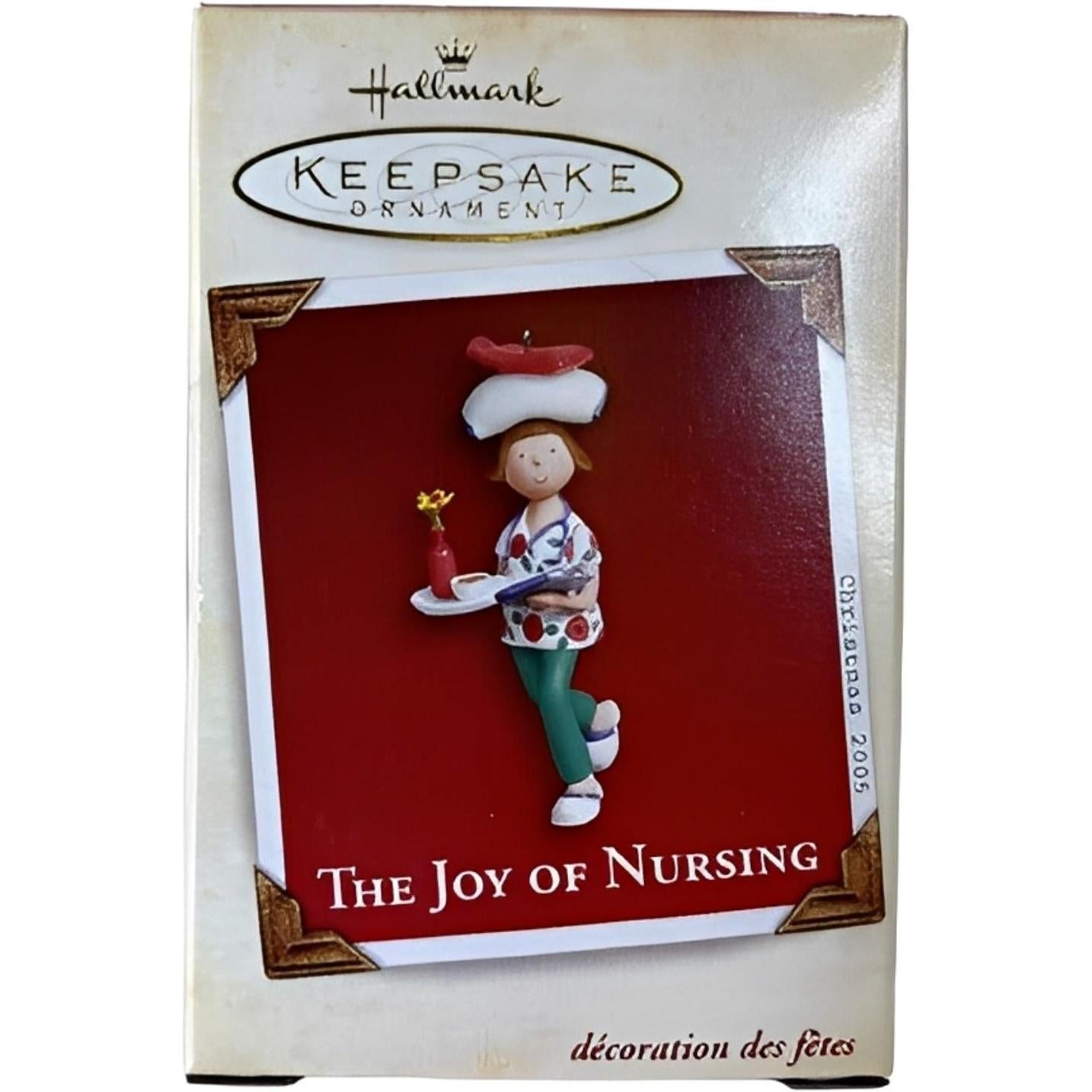 2005 The Joy of Nursing Hallmark Ornament (Nurse) QXG4305