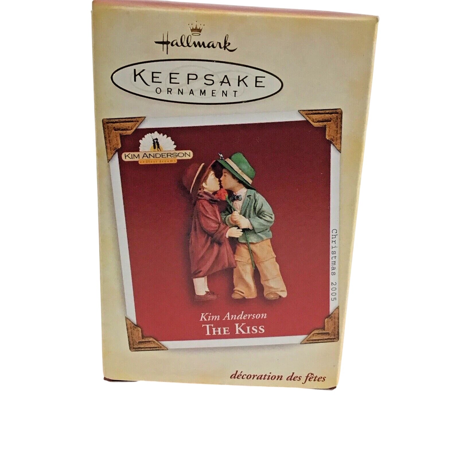 2005 The Kiss Hallmark Ornament (Kim Anderson) QXG4412