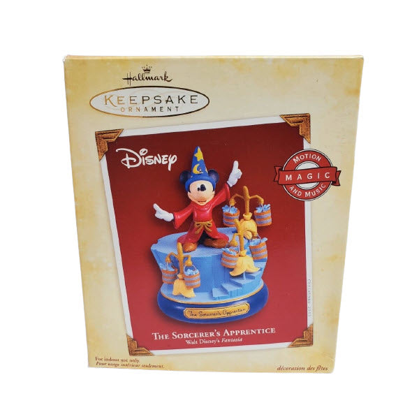 2005 The Sorcerer's Apprentice Hallmark Ornament (Fantasia) QXD4082