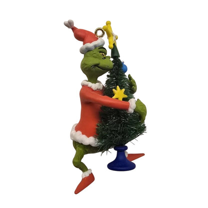 2005 Tree-Napper at Work Hallmark Ornament (The Grinch) QXI6162
