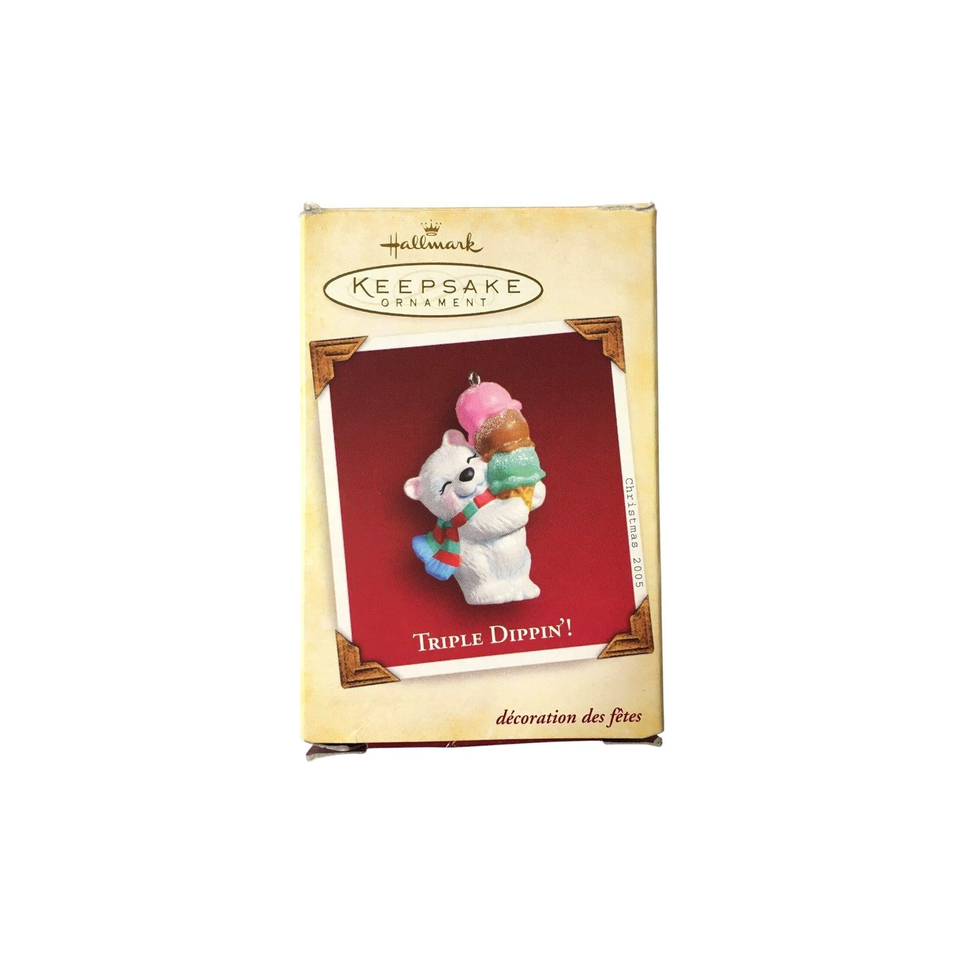 2005 Triple Dippin! Hallmark Ornament (Ice Cream) WD3532 Image2