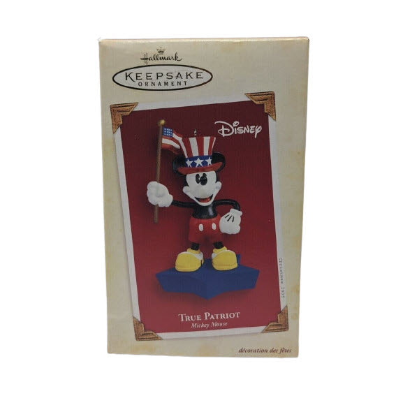 2005 True Patriot Hallmark Ornament (Mickey Mouse) QXD4005