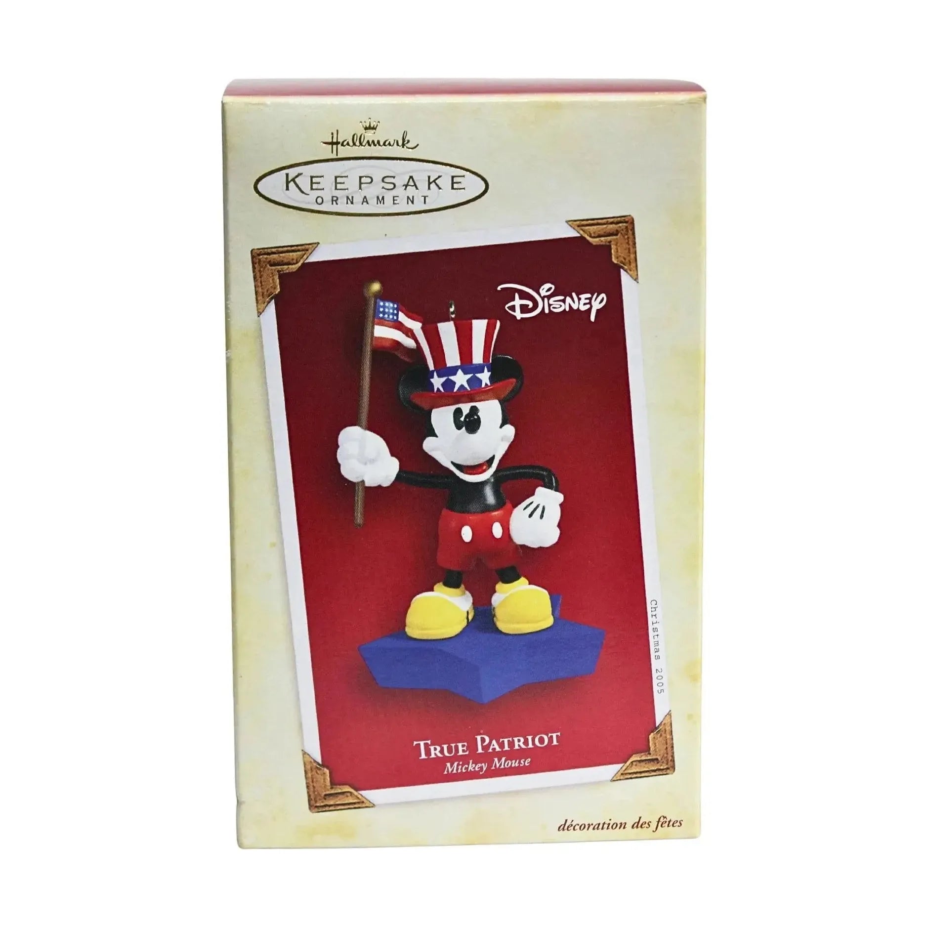 2005 True Patriot Hallmark Ornament (Mickey Mouse) QXD4005 Image2