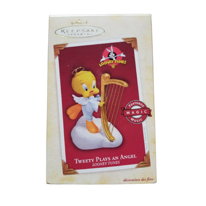 2005 Tweety Plays An Angel Hallmark Ornament (Looney Tunes) QXI8762