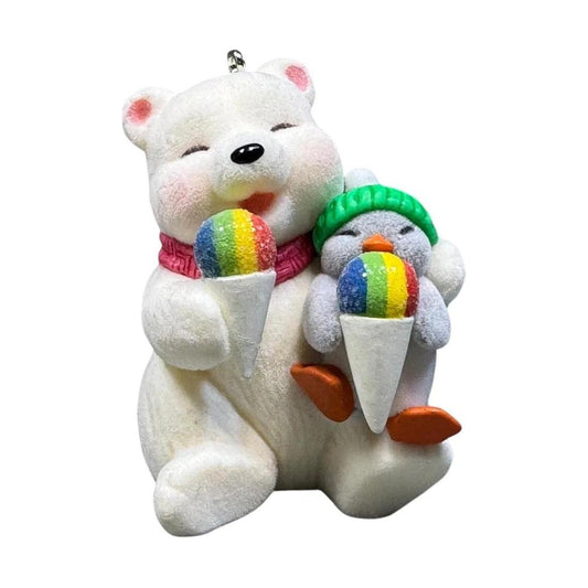 2005 Two Sweet! Hallmark Ornament (Snowball and Tuxedo) QX2192 Image1