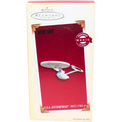2005 U.S.S. Enterprise NCC-1701-A Hallmark Ornament (Star Trek) QXI6215