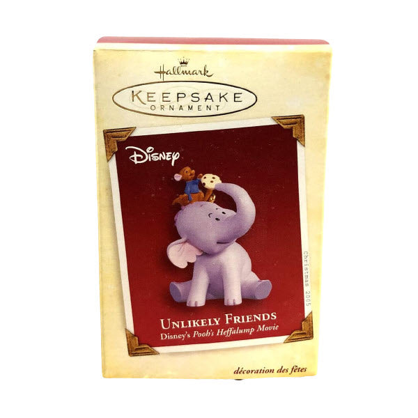 2005 Unlikely Friends Hallmark Ornament (Disney's Pooh's Heffalump Movie) QXD4215