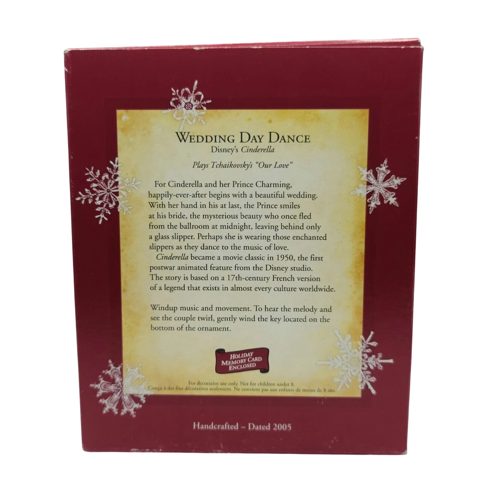 2005 Wedding Day Dance Hallmark Ornament (Cinderella) QXD4245