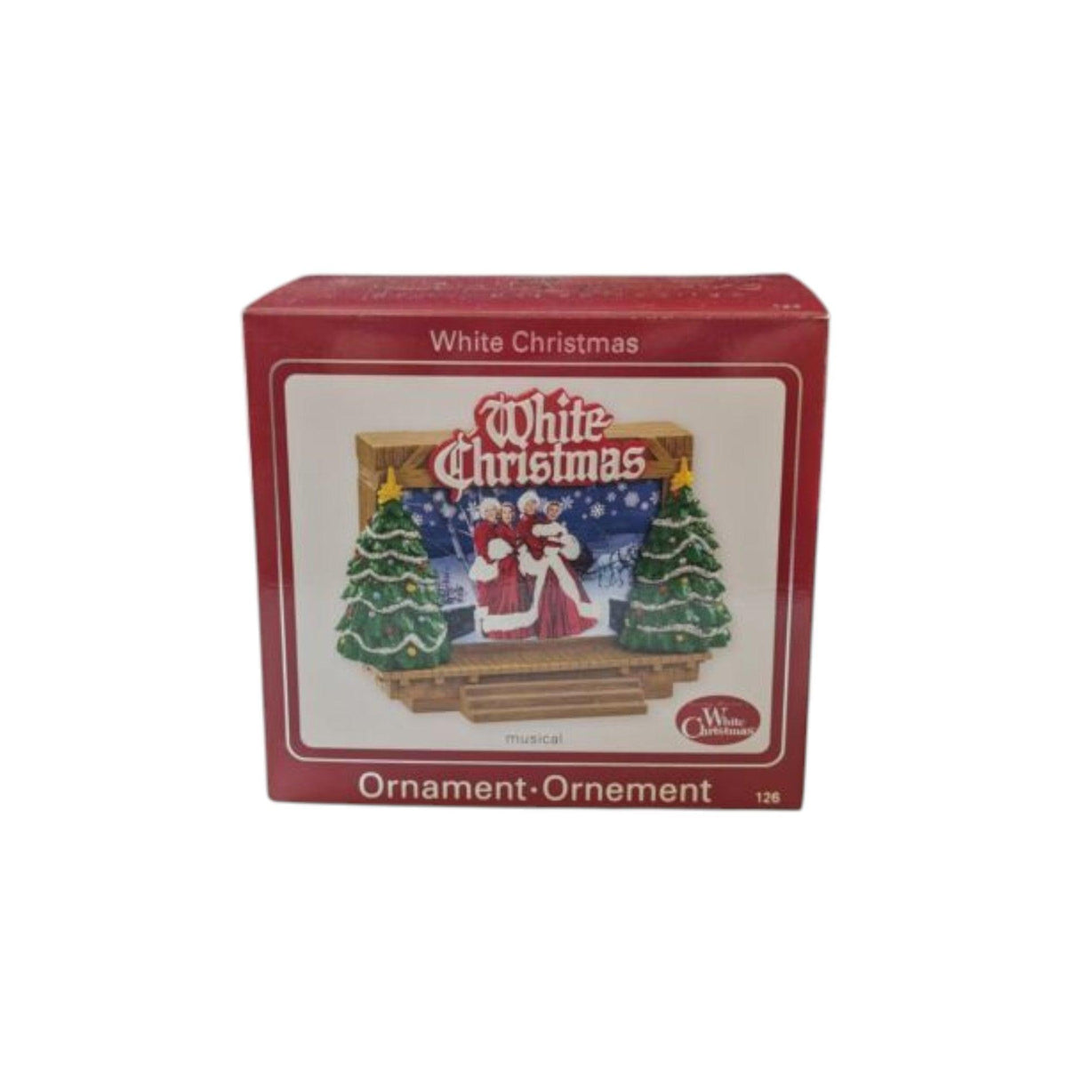 2005 White Christmas 126 — Musical (American Greetings) Carlton Cards Heirloom Ornament CXOR-126T Image2