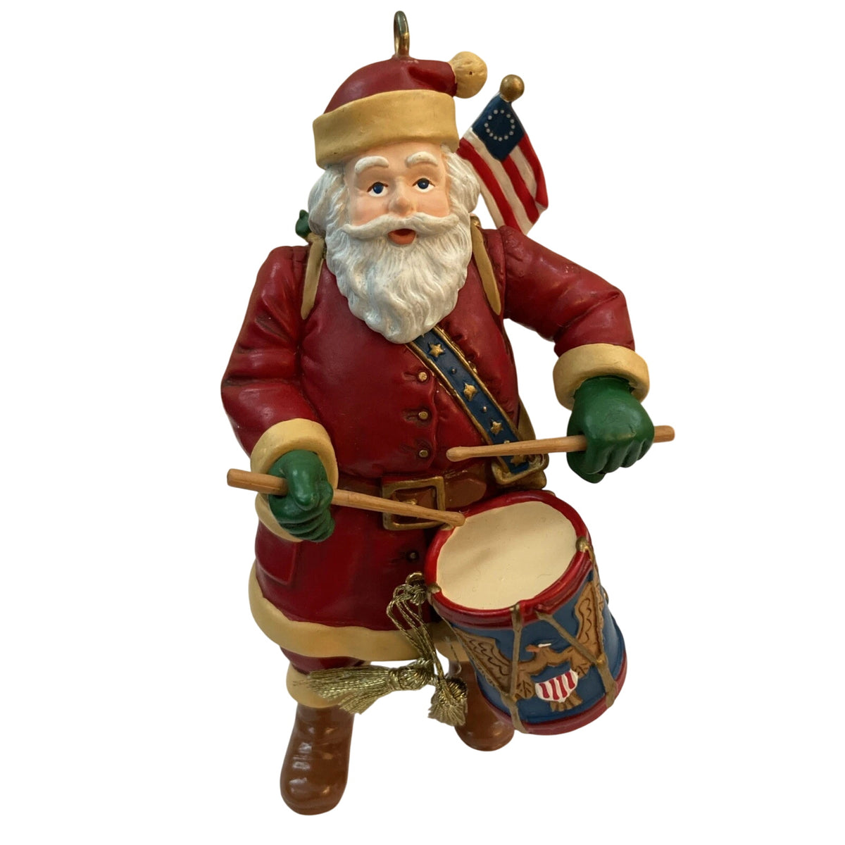 2005 Yankee Doodle Santa Hallmark Ornament (Santa Claus) QXG4335 Image1