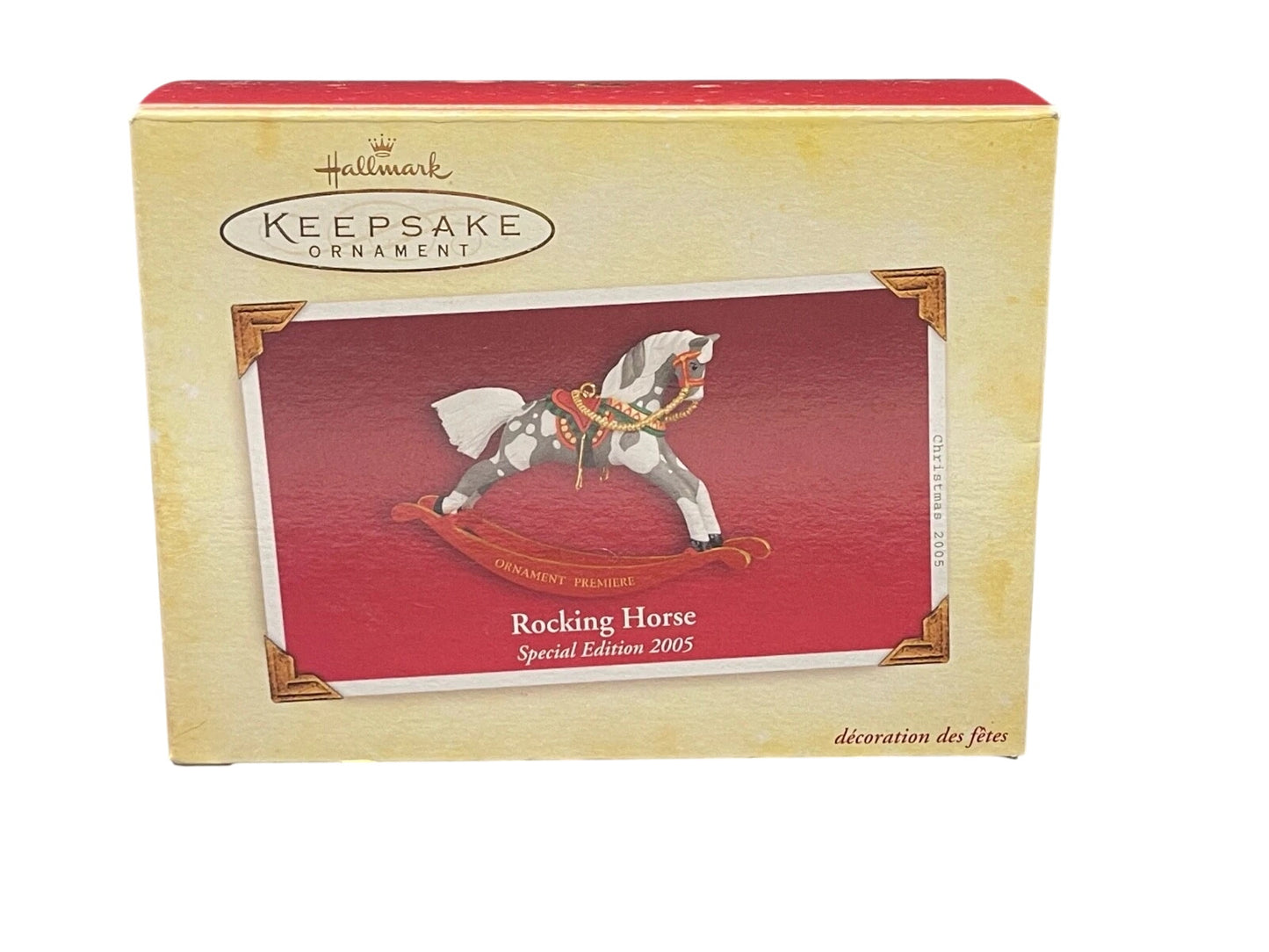 2005Rocking Horse Hallmark Ornament (Rocking Horse) QXE2352