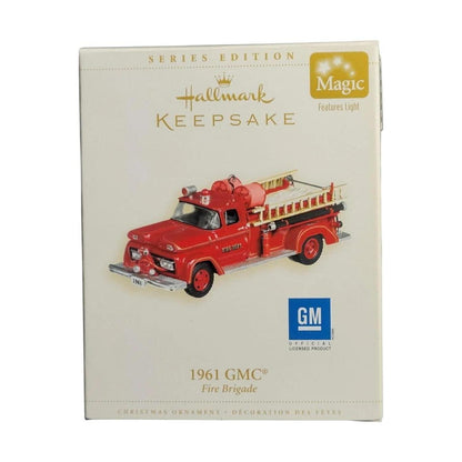 2006 1961 GMC Fire Brigade Hallmark Ornament (Fire Brigade) QX2326 Image2
