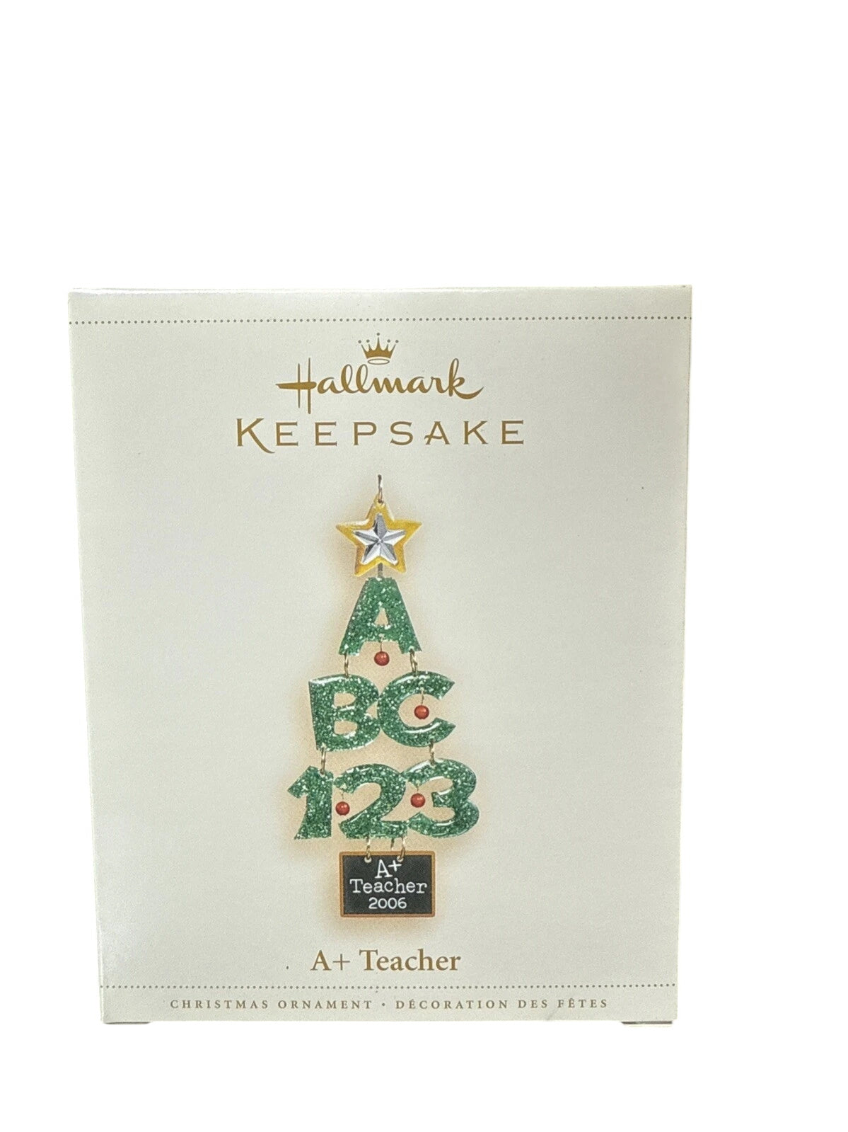 2006 A+ Teacher Hallmark Ornament (Teacher) QXG2603