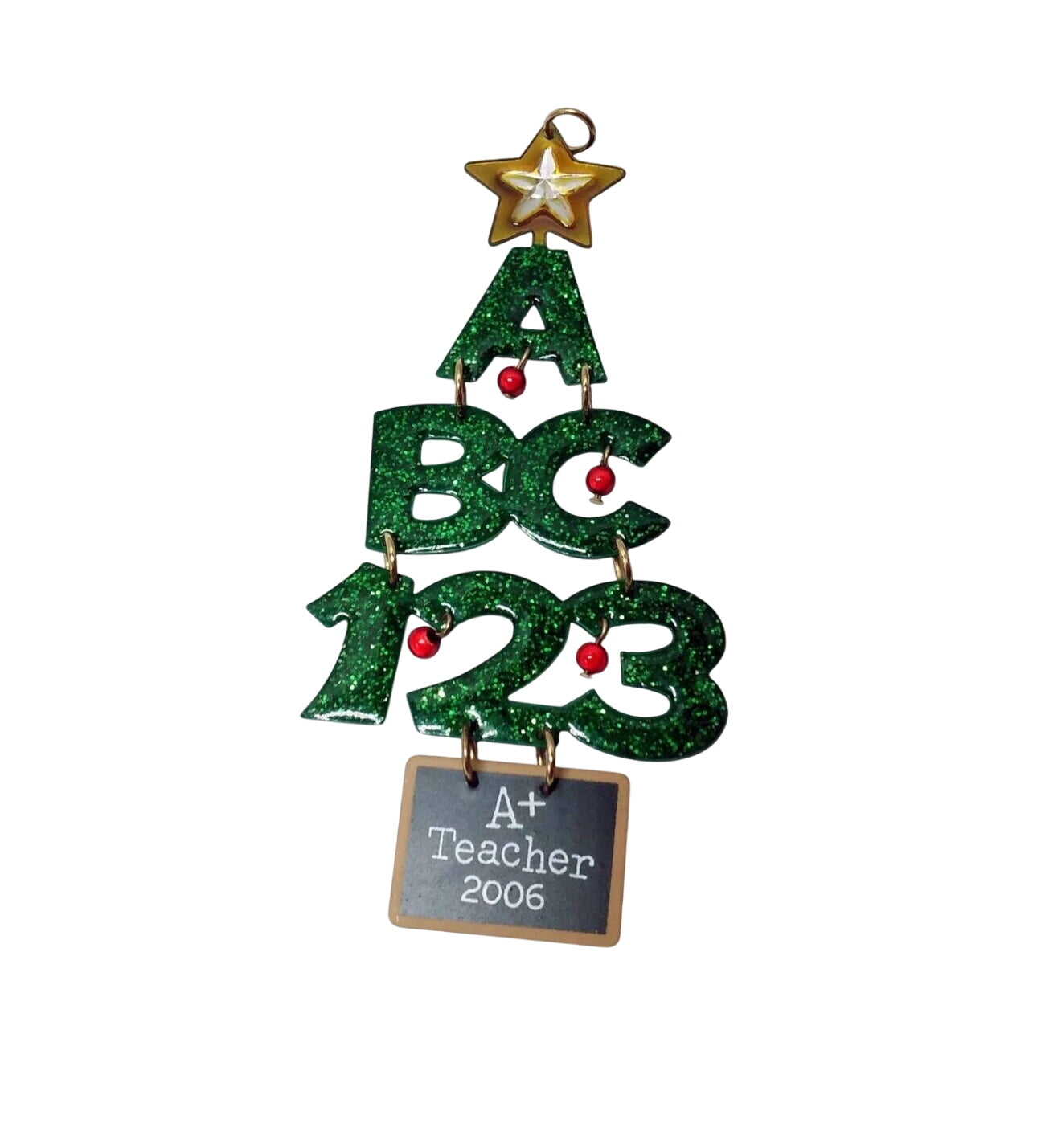 2006 A+ Teacher Hallmark Ornament (Teacher) QXG2603