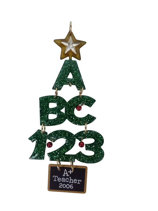 2006 A+ Teacher Hallmark Ornament (Teacher) QXG2603