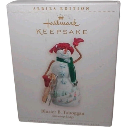 2006 Bluster B. Toboggan Hallmark Ornament (Snowtop Lodge) QX2583