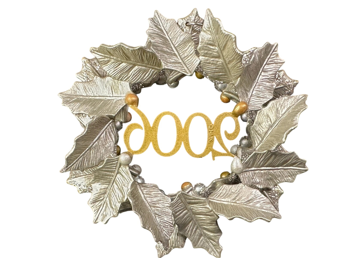 2006 Bright Hallmark Ornament (Wreath) QXG3083