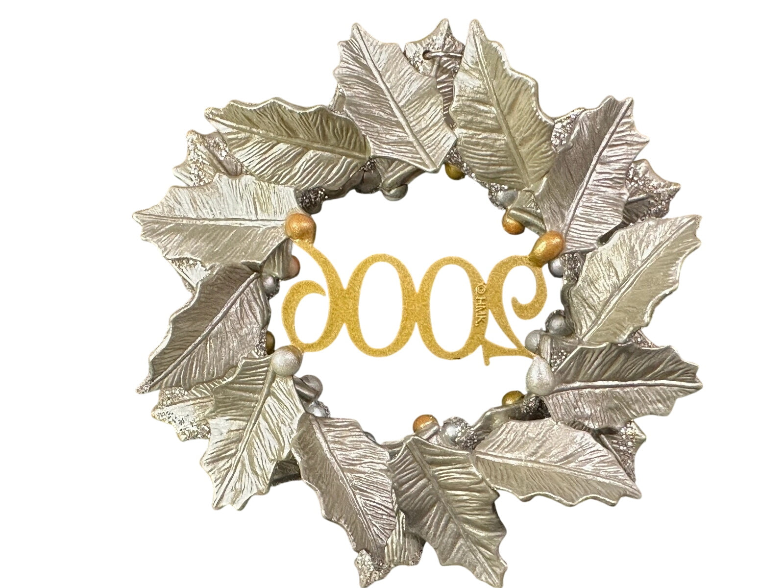 2006 Bright Hallmark Ornament (Wreath) QXG3083