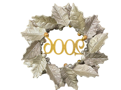 2006 Bright Hallmark Ornament (Wreath) QXG3083