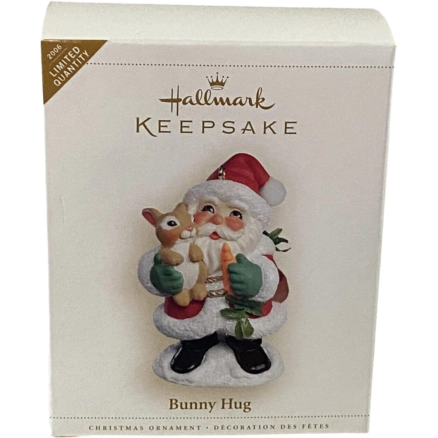 2006 Bunny Hug Hallmark Ornament (Santa Claus) QXE3223