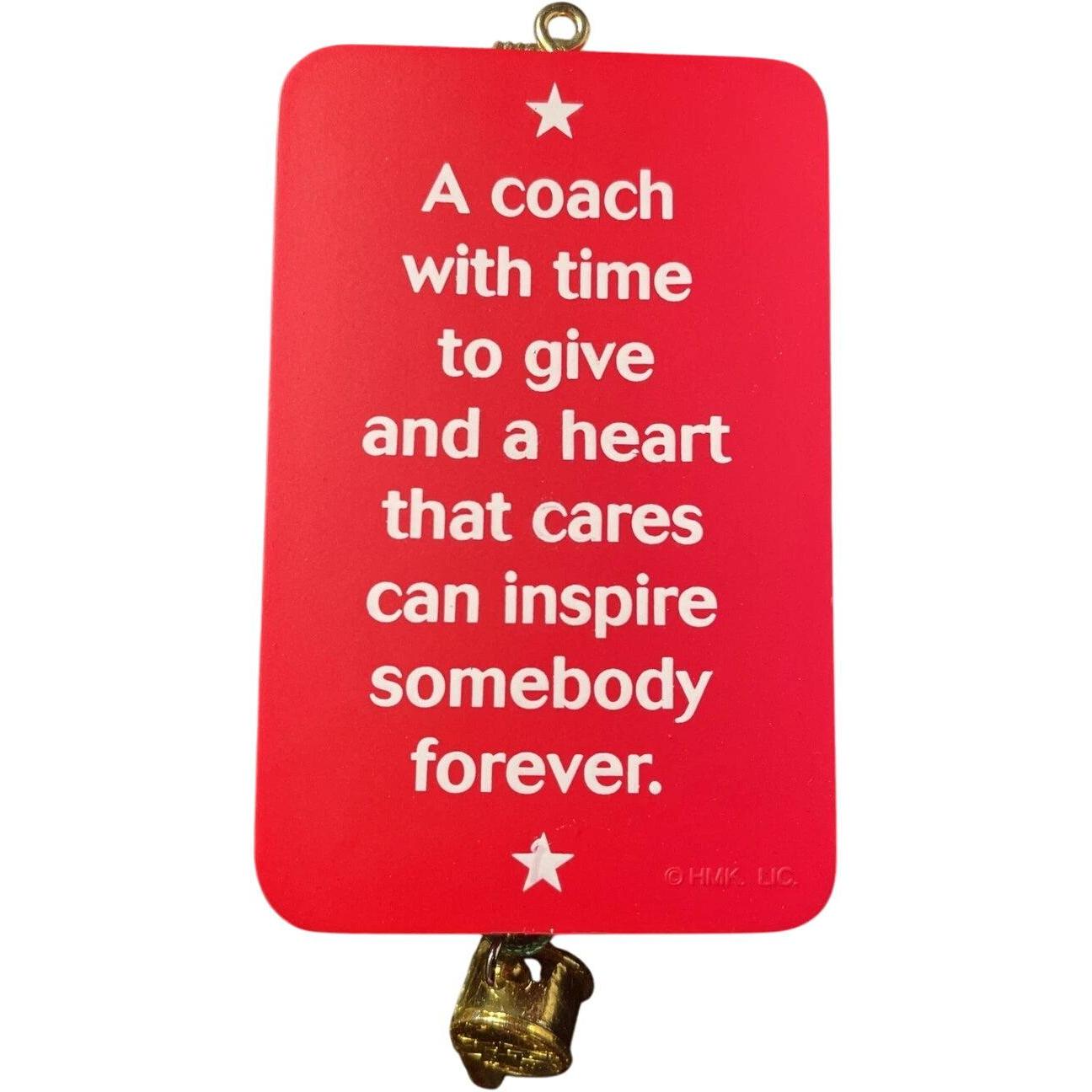 2006 Coach Hallmark Ornament (Sports & Activities) QXG2236