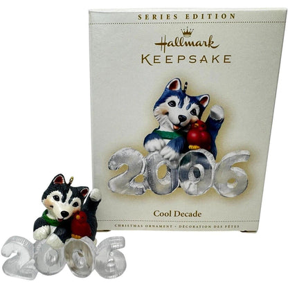 2006 Cool Decade #7 - Husky Hallmark Ornament (Cool Decade) QX2463