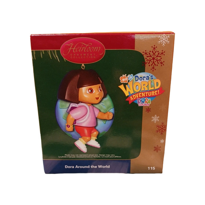 2006 Dora Around the World Carlton Cards Ornaments (Dora the Explorer) by Carlton Cards CXOR-115P CXOR-115P