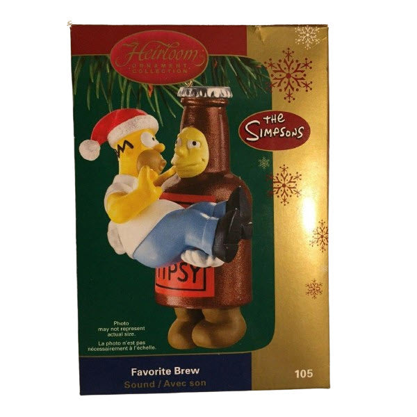 2006 Favorite Brew Carlton Cards Ornaments (The Simpsons) CXOR-105P