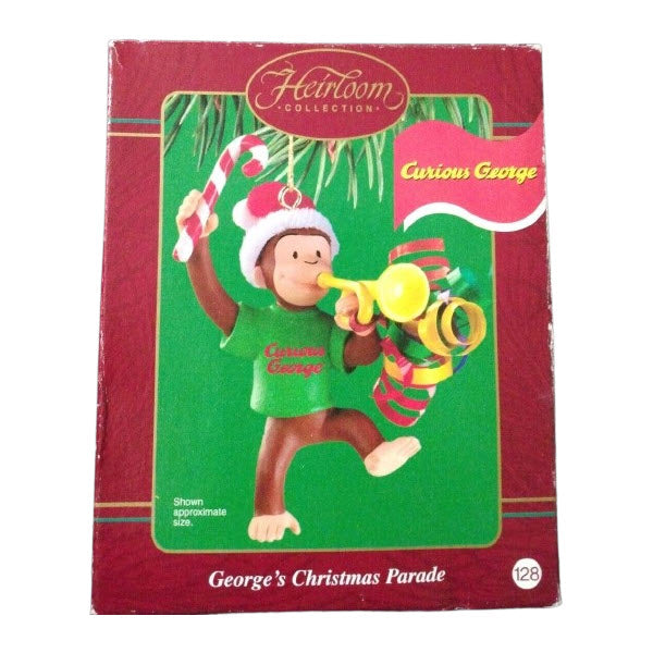2006 George's Christmas Parade Carlton Cards Ornaments (Curious George) CXOR-052G