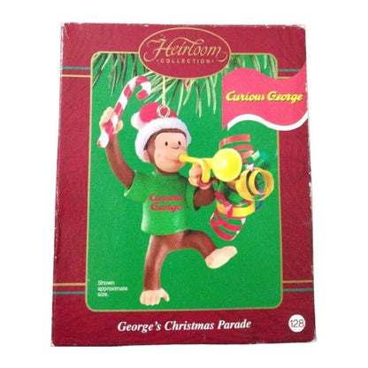 2006 George's Christmas Parade Carlton Cards Ornaments (Curious George) CXOR-052G