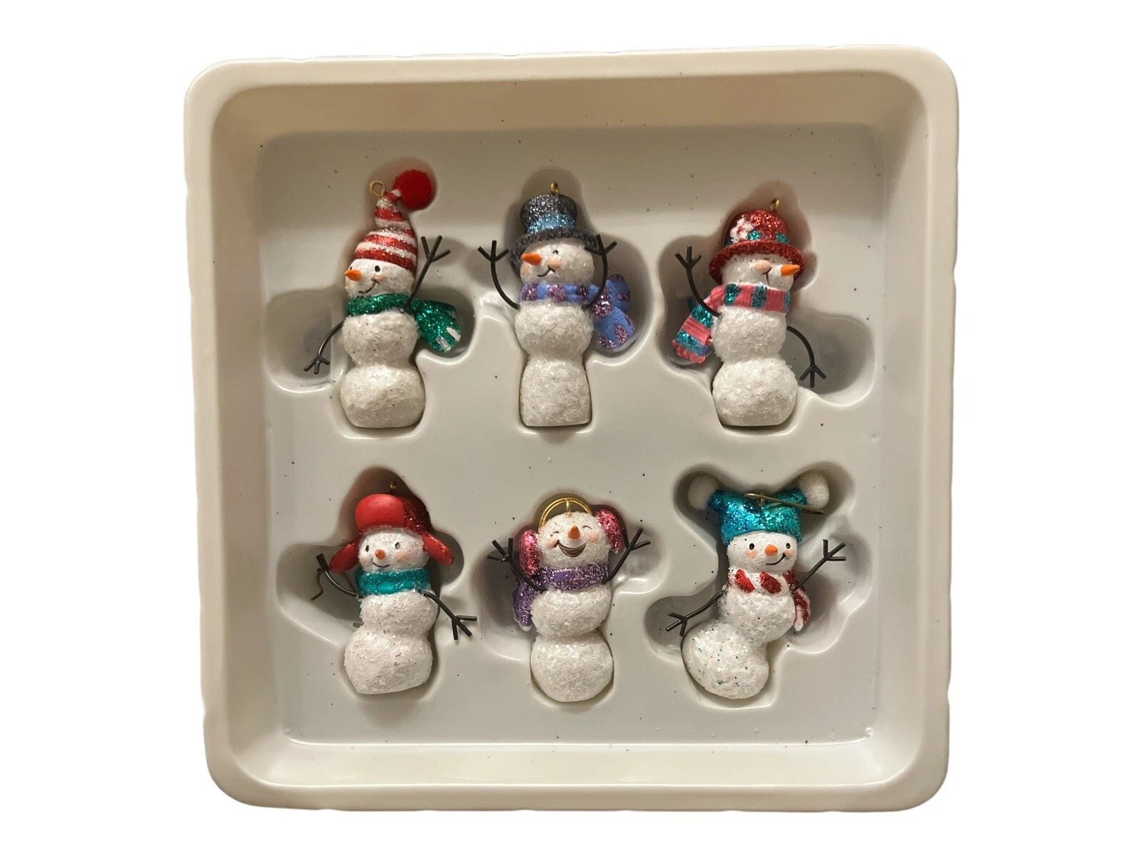 2006 Jolly Snowmen Hallmark Ornament (Snowmen) QXM3176