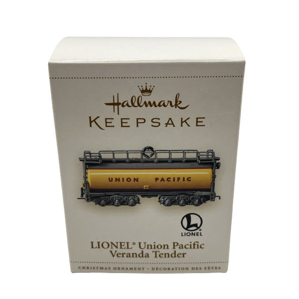 2006 Lionel Union Pacific Veranda Tender Hallmark Ornament (Lionel) QXI6173
