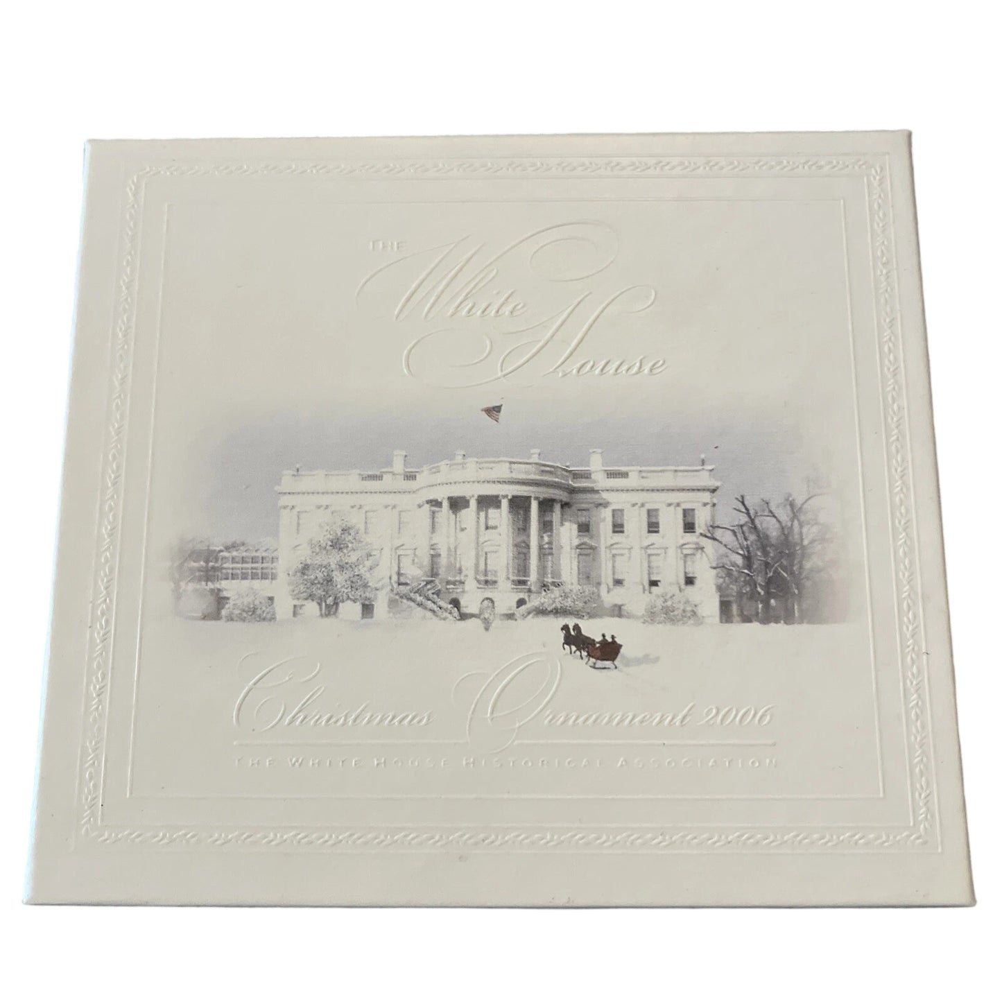 2006 Official White House Christmas Ornament: President Arthur's Luxurious Style & Tiffany's Influence