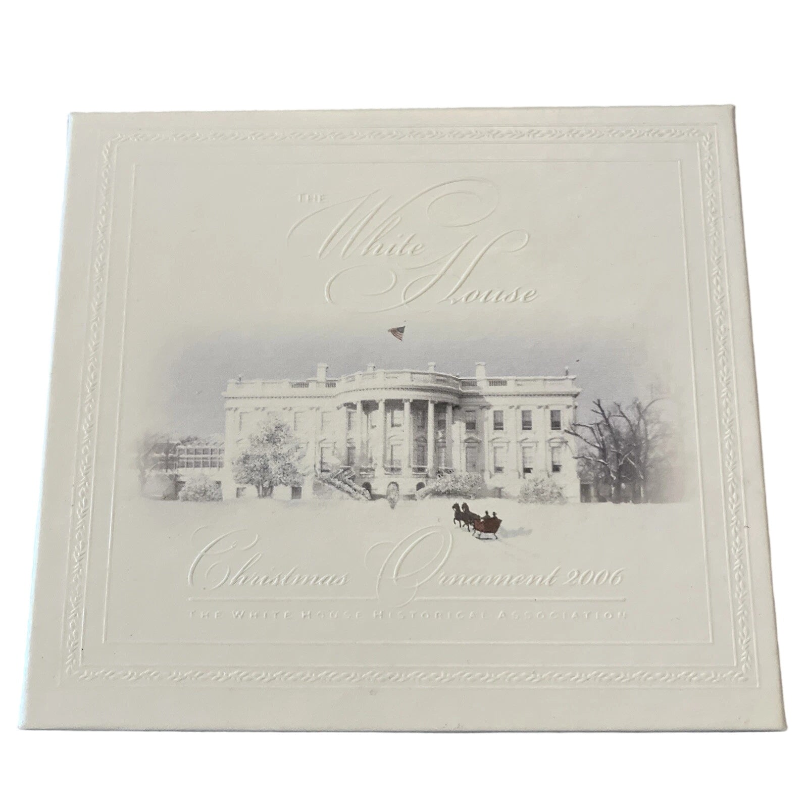 2006 Official White House Christmas Ornament: President Arthur's Luxurious Style & Tiffany's Influence