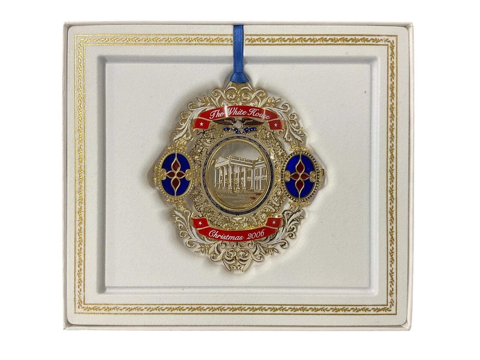 2006 Official White House Christmas Ornament: President Arthur's Luxurious Style & Tiffany's Influence