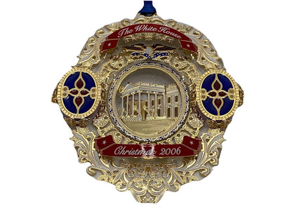 2006 Official White House Christmas Ornament: President Arthur's Luxurious Style & Tiffany's Influence