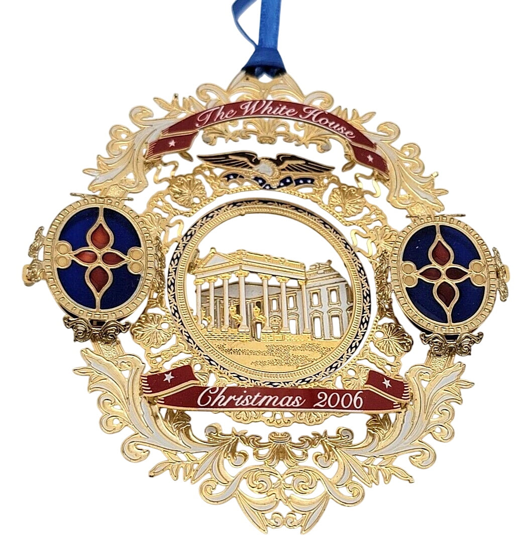 2006 Official White House Christmas Ornament: President Arthur's Luxurious Style & Tiffany's Influence