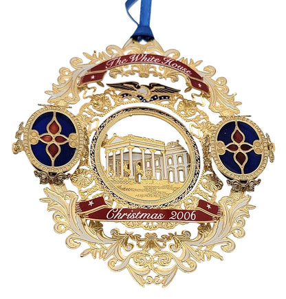 2006 Official White House Christmas Ornament: President Arthur's Luxurious Style & Tiffany's Influence