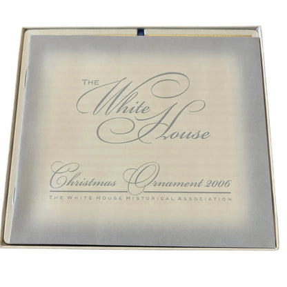 2006 Official White House Christmas Ornament: President Arthur's Luxurious Style & Tiffany's Influence