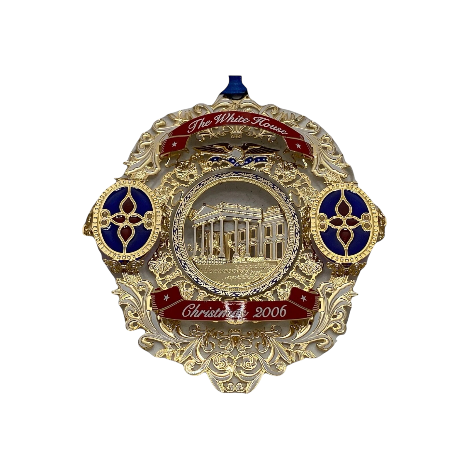 2006 Official White House Christmas Ornament: President Arthur's Luxurious Style & Tiffany's Influence