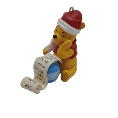 2006 Pooh's Christmas List Hallmark Ornament (Winnie the Pooh) QXD8323