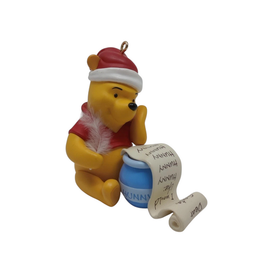 2006 Pooh's Christmas List Hallmark Ornament (Winnie the Pooh) QXD8323