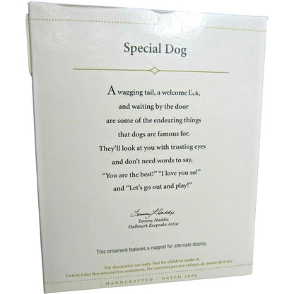 2006 Special Dog Hallmark Ornament (Photo Holder) QXG2966