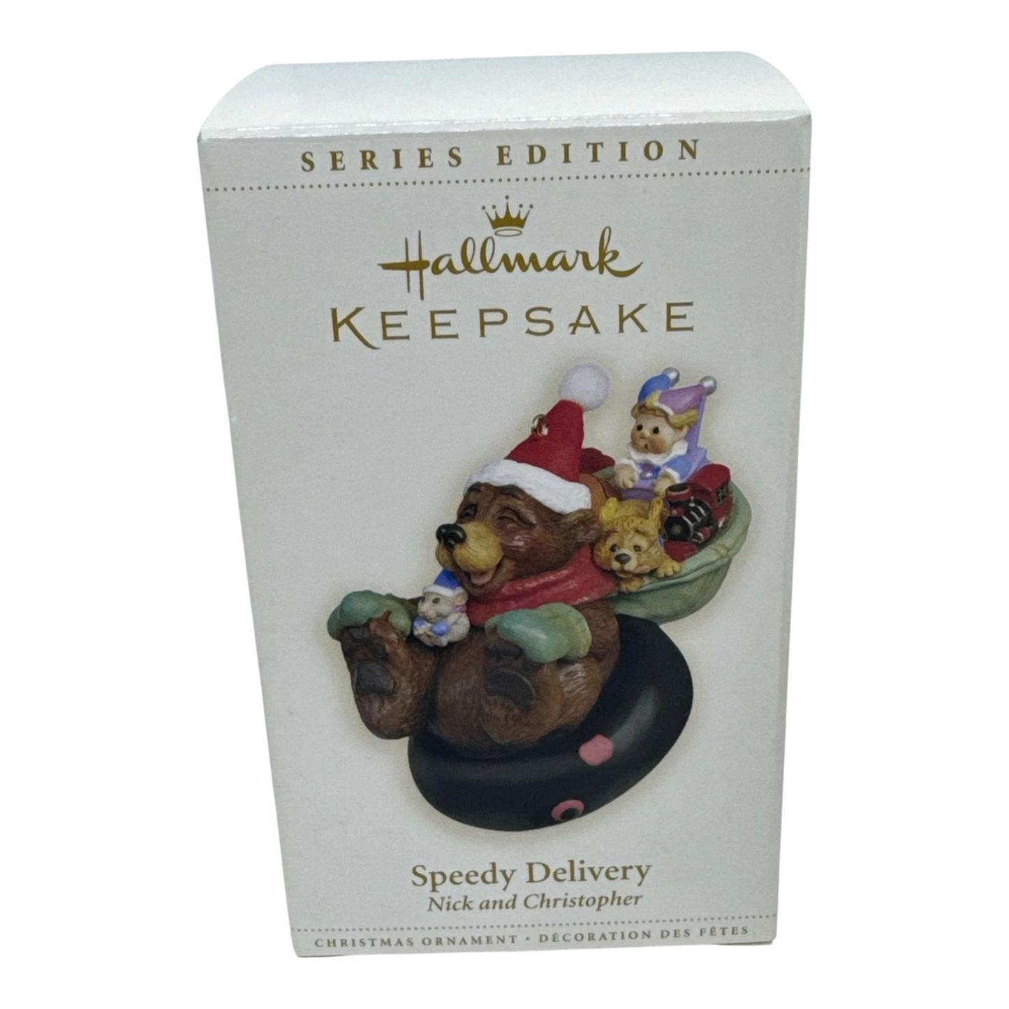 2006 Speedy Delivery Hallmark Ornament (Nick and Christopher) QX2586